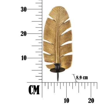 P/CAND DA ŚCIANY LEAF 12,8 8,9 31,2 cm MIN 2